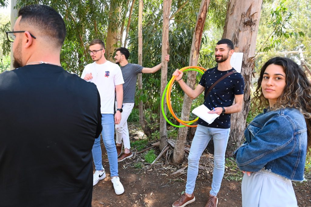 youths engaging in games in the outdoors