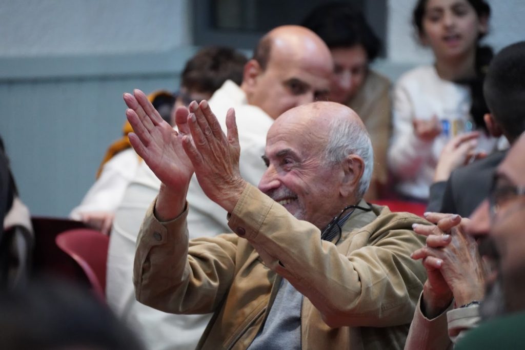 Eliya Qubty at Local Baptist Church of Nazareth